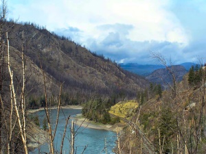 uitzicht op de Thompson River | Kamloops